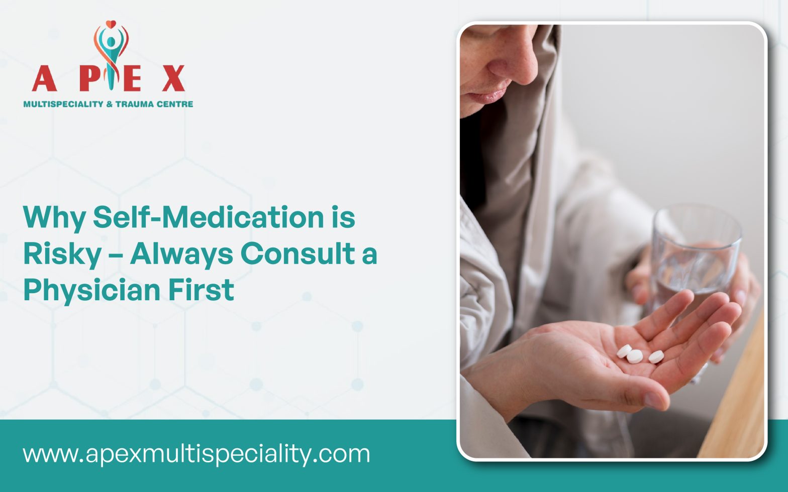 Patient taking medicine